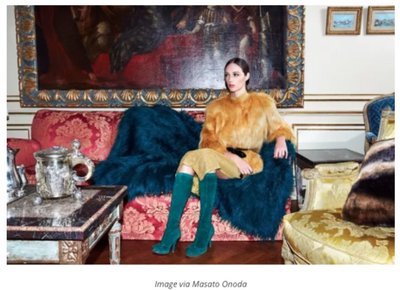 VISUAL THERAPHY - Chloé Mendel Introduces New Line of Faux Furs