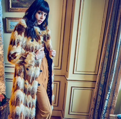 Vegconomist - Maison Atia Unveils Faux Fur Collection for NYFW