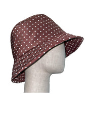 Microdot Rain Bucket Hat